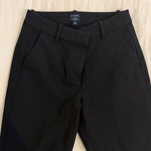 J. Crew Classic Black Trousers